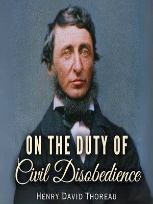 cover image of On the Duty of Civil Disobedience